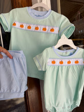 Load image into Gallery viewer, Pumpkin Rowe Banded Short Set by Trotter Street
