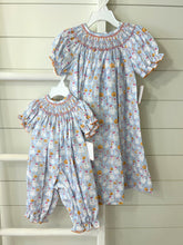 Load image into Gallery viewer, Halloween Ghost Print Long Bishop Bubble by Petit Bebe
