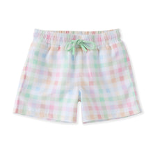Load image into Gallery viewer, Plaid Swim Trunks by Swoon Kids
