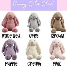 Load image into Gallery viewer, MONOGRAMMED BUNNY
