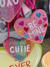 Load image into Gallery viewer, Beaded Heart Purse (3 OPTIONS)
