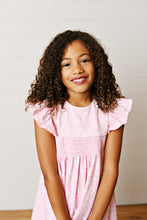 Load image into Gallery viewer, Bow Smocked Dress by Swoon Kids
