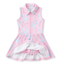 Load image into Gallery viewer, Courtside Watercolor Tennis Dress by Swoon Kids
