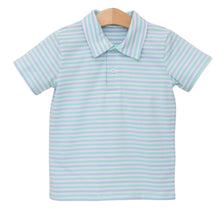 Load image into Gallery viewer, Seaside Stripe Michael Polo by Jellybean
