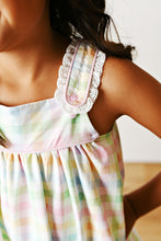 Load image into Gallery viewer, Pastel Eyelet Trim Dress by Swoon Kids
