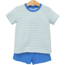 Load image into Gallery viewer, Sky Blue Drew Short Set by Trotter St
