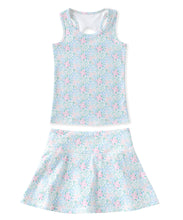 Load image into Gallery viewer, Ditsy Bloom Skirt &amp; Tank Set by Swoon Kids
