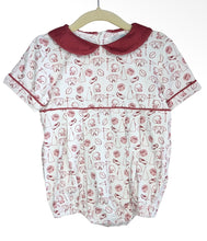 Load image into Gallery viewer, Boys Tiny Tailgaters Maroon Edition Bubble by Ann Reeves Kids

