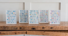 Load image into Gallery viewer, Numbers 6:24-26 “The Lord Bless You and Keep You” Acrylic Block (More Blues) by Chelsea McShane Art
