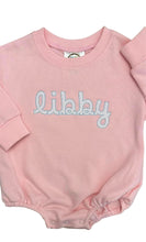 Load image into Gallery viewer, Pink Blank Sweatshirt Bubble (Add A Monogram)
