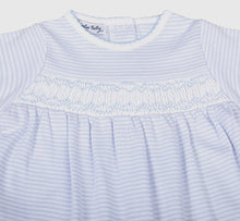 Load image into Gallery viewer, Mini Stripes Smocked Footie by Magnolia Baby
