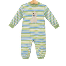 Load image into Gallery viewer, Puppy Romper by Trotter Street Kids
