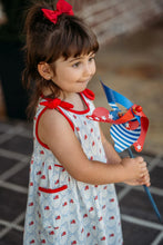 Load image into Gallery viewer, Americana Bows Sundress by Millie Jay
