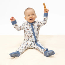 Load image into Gallery viewer, Cowboy Boots Convertible Romper by Angel Dear
