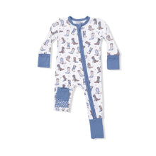 Load image into Gallery viewer, Cowboy Boots Convertible Romper by Angel Dear
