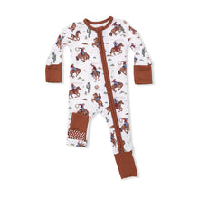 Load image into Gallery viewer, Buckaroo Western Convertible Romper by Angel Dear
