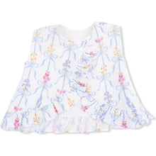 Load image into Gallery viewer, Ribbon Bouquets Ruffle Back Top and Bloomer by Angel Dear
