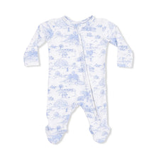 Load image into Gallery viewer, Golf Toile 2 Way Zipper Footie by Angel Dear
