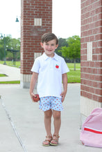 Load image into Gallery viewer, Apple Print Polo Short Set by Trotter St.
