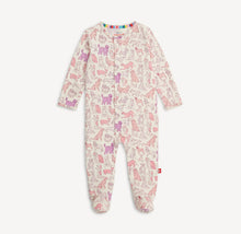 Load image into Gallery viewer, It's A PAWty Pink Footie by Magnetic Me
