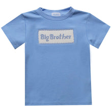 Load image into Gallery viewer, Big Brother Blue Smocked Shirt
