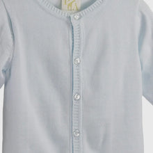 Load image into Gallery viewer, Blue Cardigan Sweater
