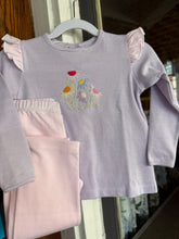 Load image into Gallery viewer, Rainbow Blooms Pant Set by Squiggles
