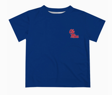Load image into Gallery viewer, Ole Miss Rebels Hand Sketched Impressions Boys T-Shirt
