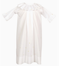 Load image into Gallery viewer, White Ava Daygown &amp; Diaper Cover by The Yellow Lamb
