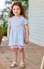 Load image into Gallery viewer, Pencil Garland Scallop Short Set by Jellybean

