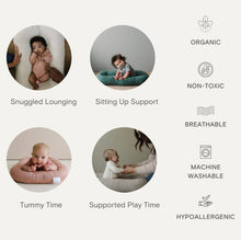 Load image into Gallery viewer, Natural Snuggle Me Infant Lounger + Cover
